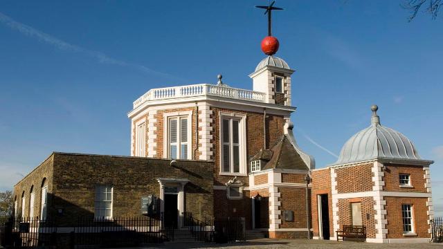 Close up shot of outside the observatory